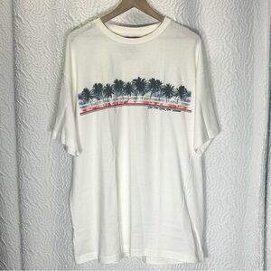 NEWPORT BLUE Live Free Patriotic Palms Short Sleeve Tee